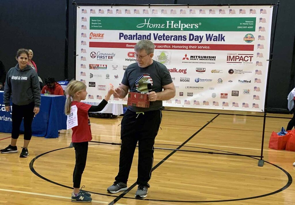 Pearland Veterans Day Walk 2021 In Pictures | HIKE For Mental Health