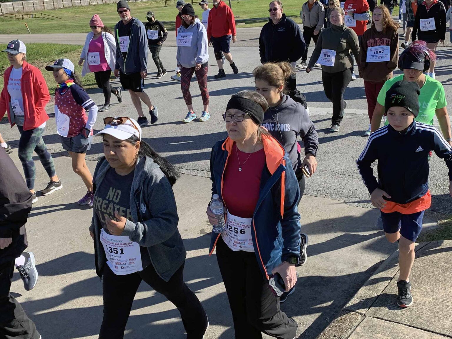 Pearland Veterans Day Walk 2021 In Pictures | HIKE For Mental Health